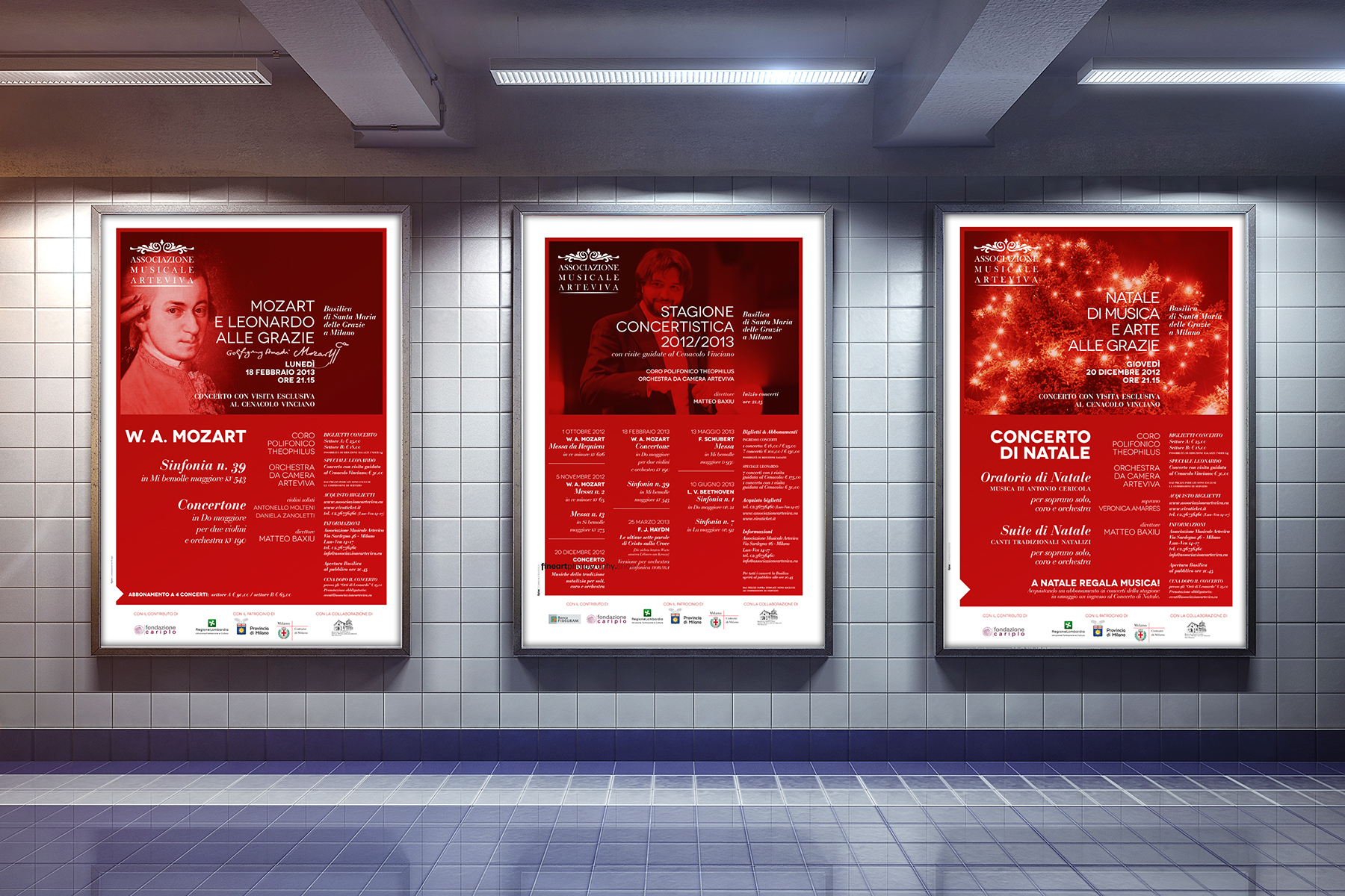 Poster della stagione concertistica 2012-2013